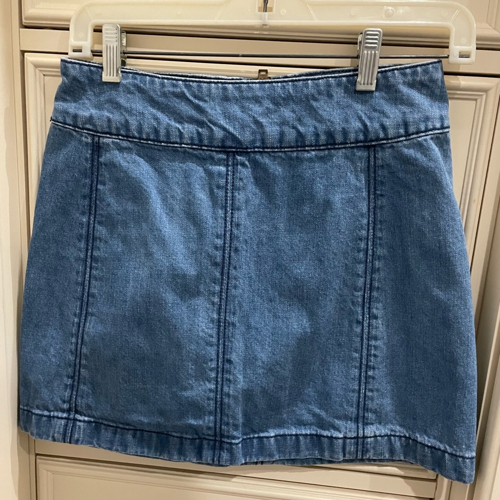 Free People Denim Skirt